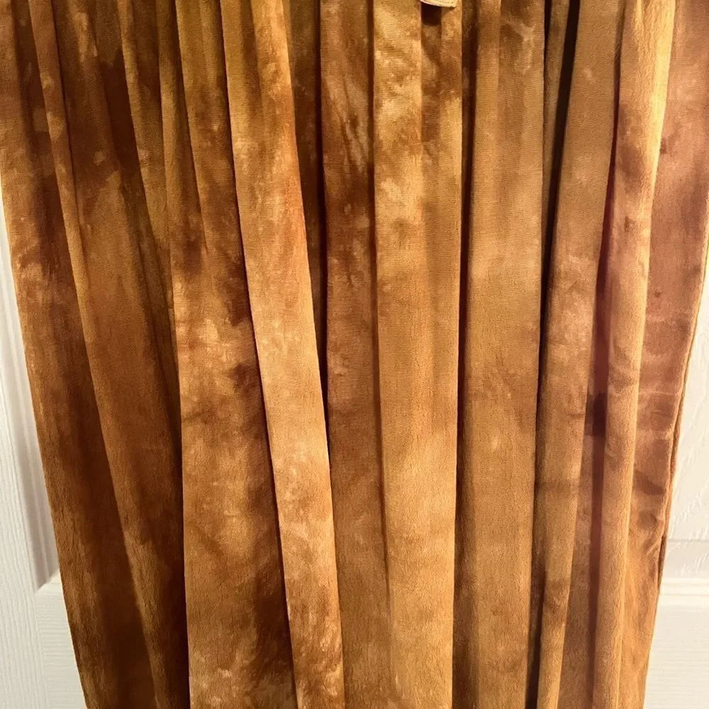 Madewell Smocked Midi Skirt